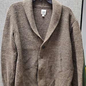 Shaker Stitch Cardigan Sweater